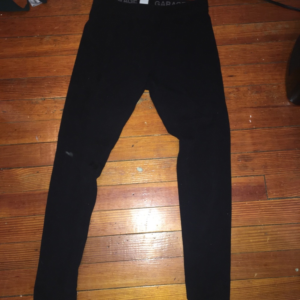 High Waisted Black Leggings from Garage